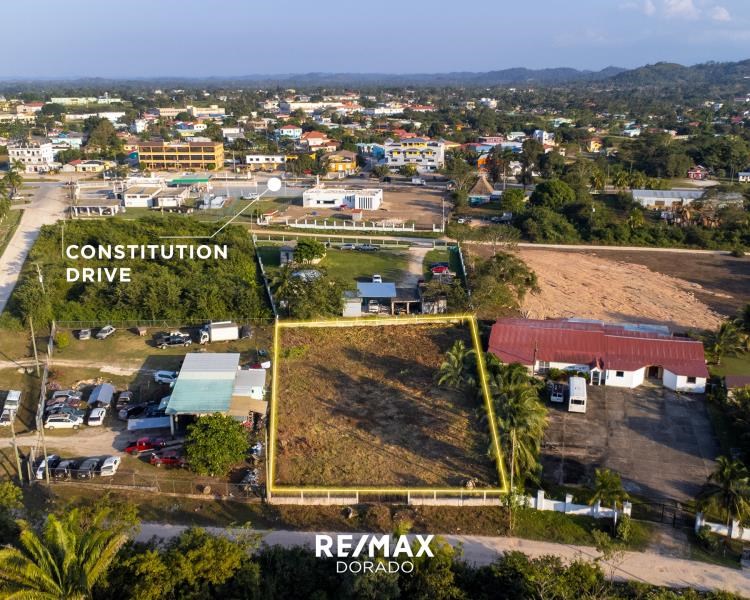 Remax real estate, Belize, Belmopan, 0.5 Acres Prime Commercial Property in Belmopan Central 